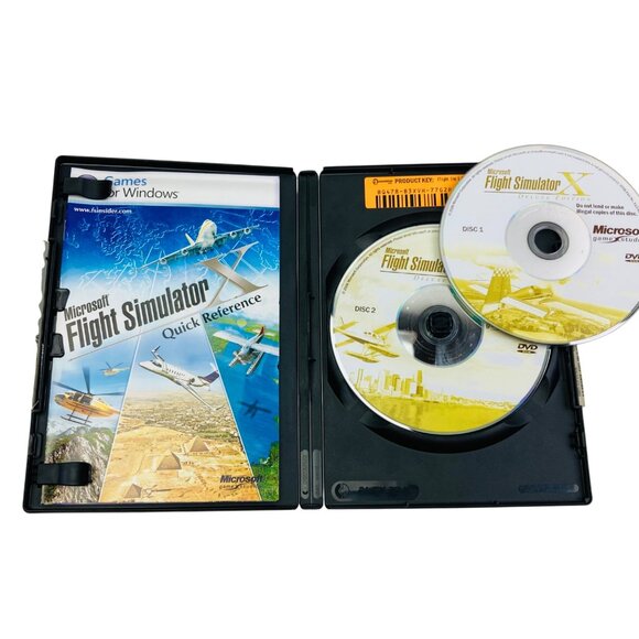 Microsoft Flight Simulator X Deluxe Edition PC Dvd Complete 2006 Excellent C. - Picture 2 of 3